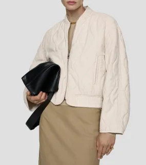 Mango Chamarra Bomber Acolchada Mujer