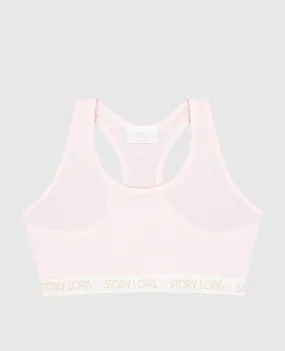 Story Loris Baby pink top with logo